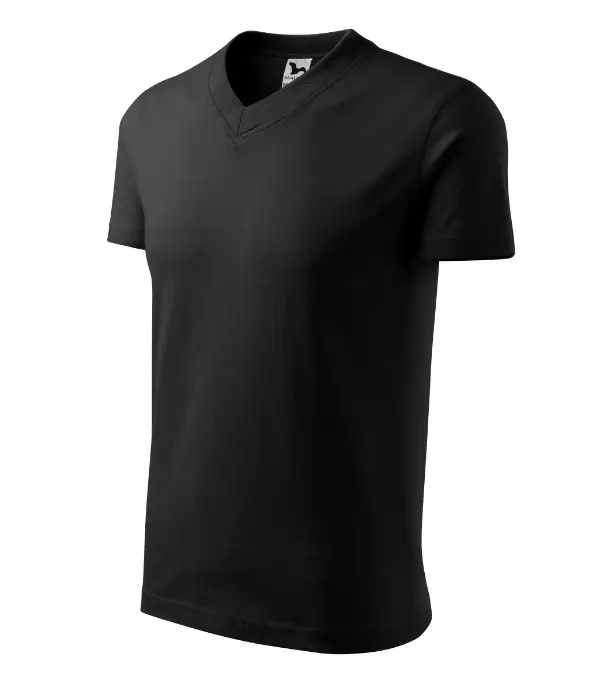 V-neck 102: čierna