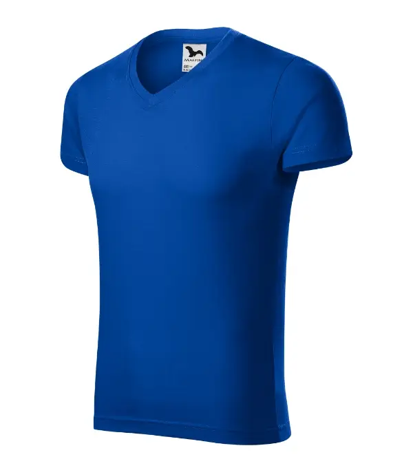 Slim Fit V-neck 146: kráľovská modrá