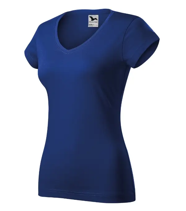 Fit V-neck 162: kráľovská modrá