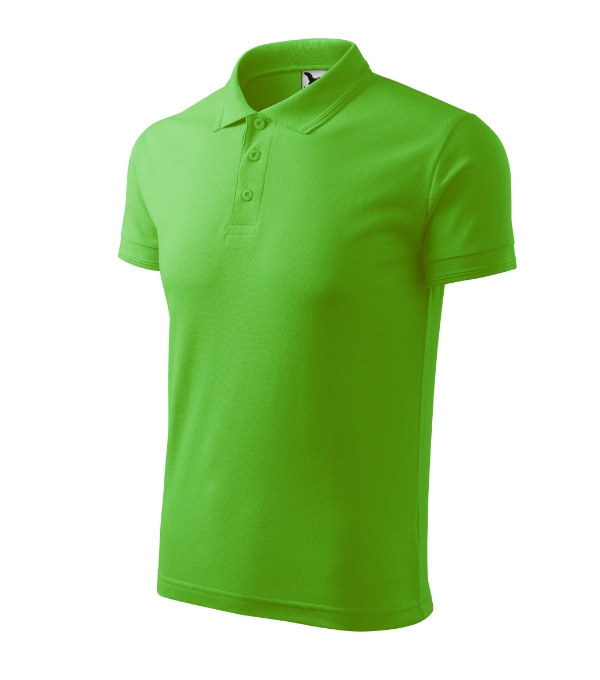 Pique Polo 203: green apple
