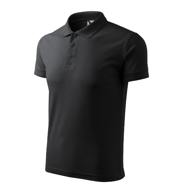 Pique Polo 203: ebony gray