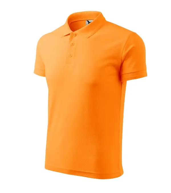 Pique Polo 203: mandarínková oranžová