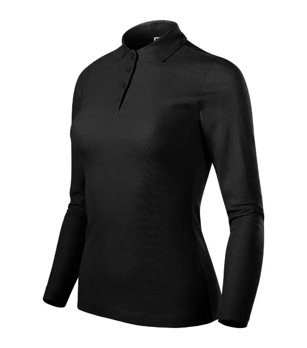 Pique Polo LS 231: čierna