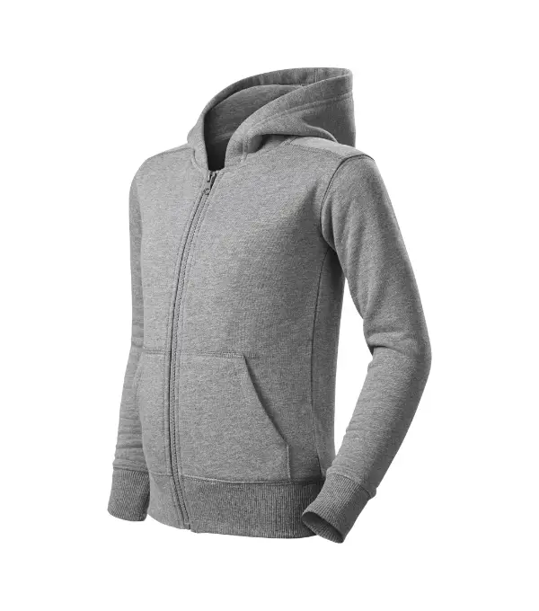 Trendy Zipper 412: tmavosivý melír