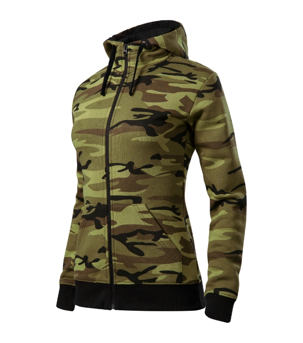 Camo Zipper C20: camouflage green