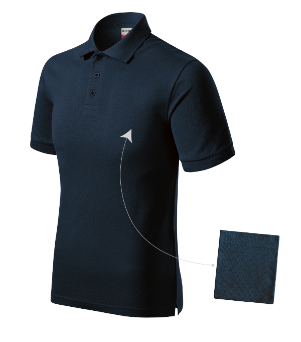 Resist Heavy Polo R20: tmavomodrá