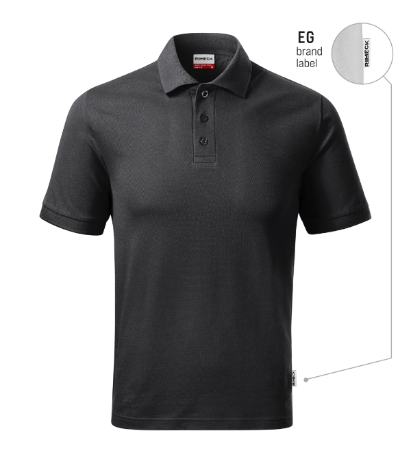 Resist Heavy Polo R20: ebony gray 94 (brand label)
