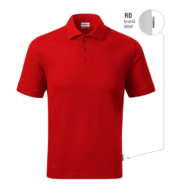 Resist Heavy Polo R20: červená 07 (brand label)