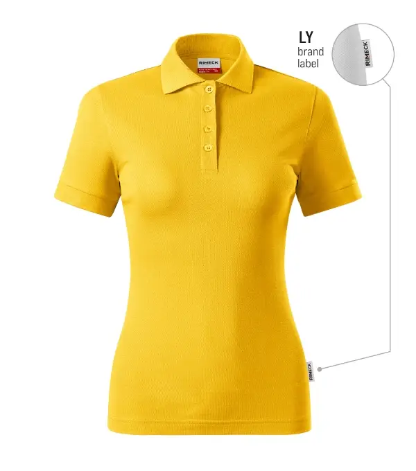 Resist Heavy Polo R21: žltá 04 (brand label)