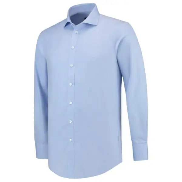 Fitted Shirt T21: blue