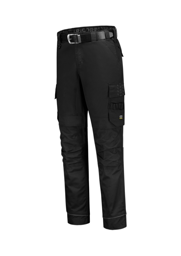 Work Pants Twill Cordura Stretch T62: čierna