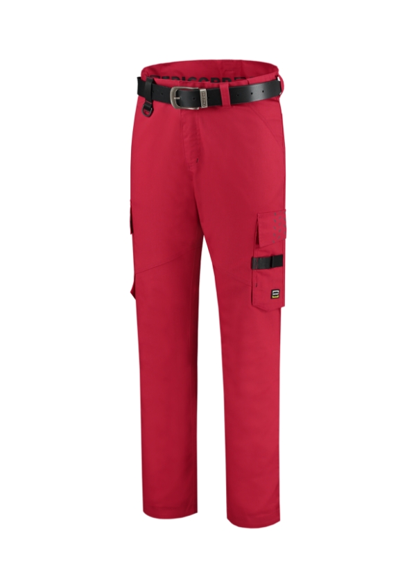 Work Pants Twill T64: červená