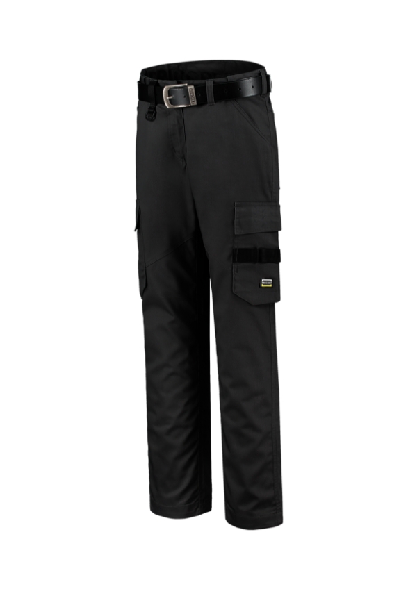 Work Pants Twill Women T70: čierna