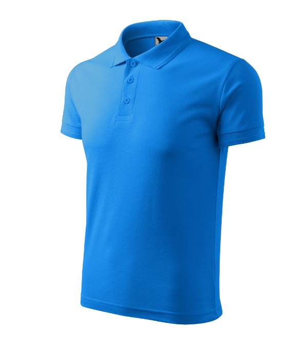 Pique Polo 203: snorkel blue
