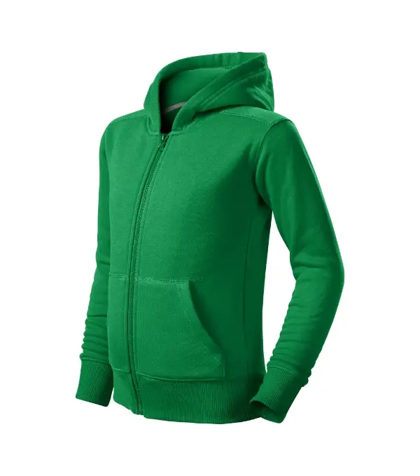 Trendy Zipper 412: trávovo zelená