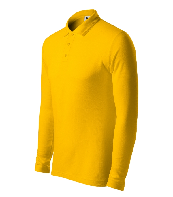 Pique Polo LS 221: žltá