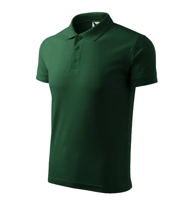 Pique Polo 203: dark green