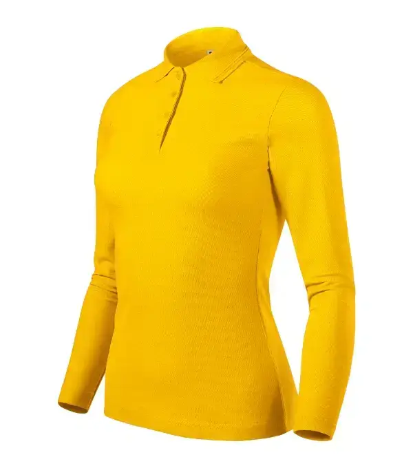 Pique Polo LS 231: žltá