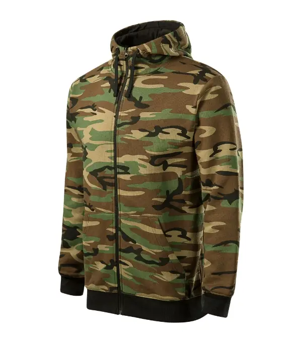 Camo Zipper C19: camouflage brown