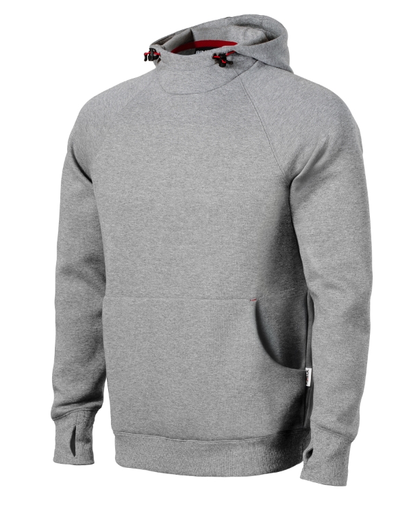 Vertex Hoodie W43: tmavosivý melír