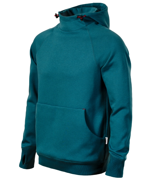 Vertex Hoodie W43: petrol blue